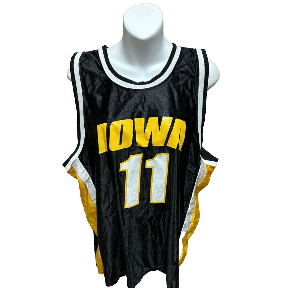 Iowa Hawkeyes Basketball Jersey Youth Size XL Vintage Number 11 Shirt Top